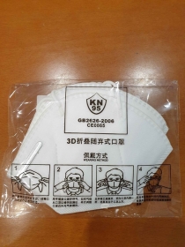 保護マスク（人工呼吸器）KN95  (100 pcs)