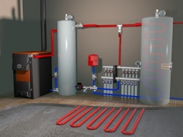 Organização para instalação de sistemas de aquecimento, abastecimento 